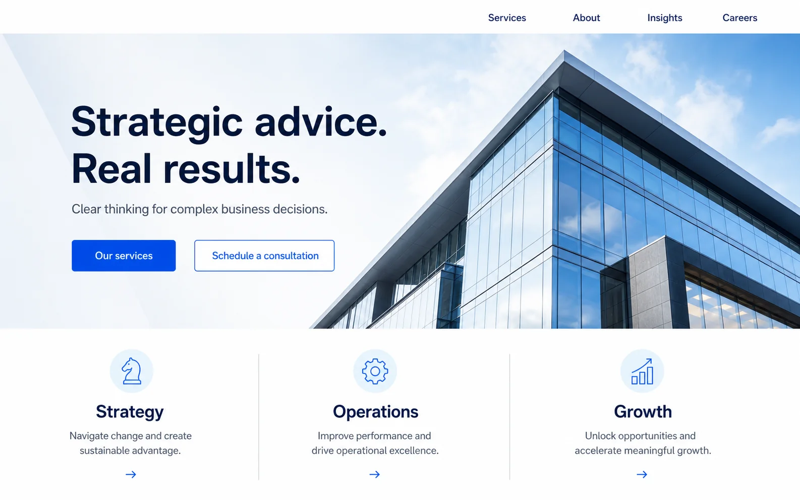 Professional Services Platform interface capability concept